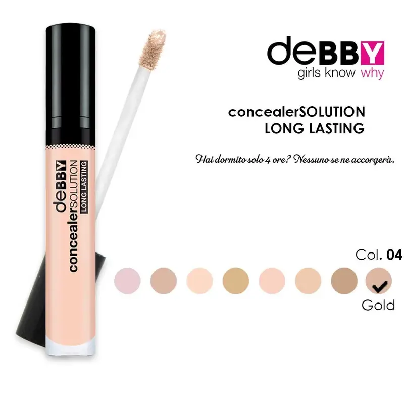 Debby Fluid Concealer Solution 04 - Gold