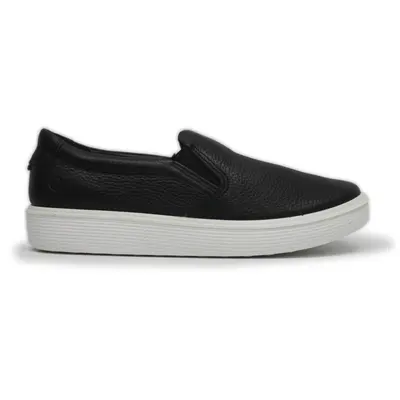 Ecco Soft 60 219253 Leather Women's Slip On Shoes - Black - Size:US 7-7.5 Women