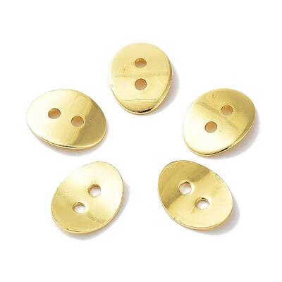 Brass Button Clasps