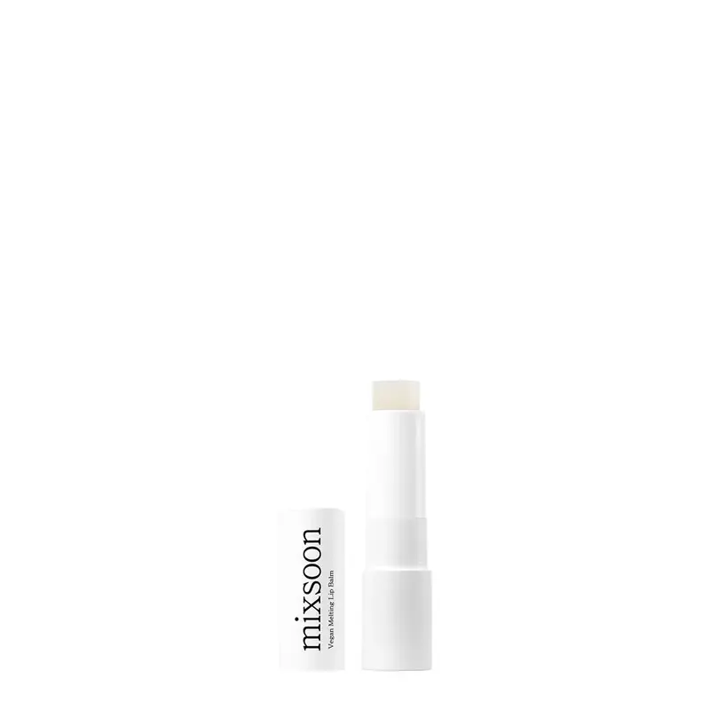 Vegan melting lip balm Mixsoon transparent