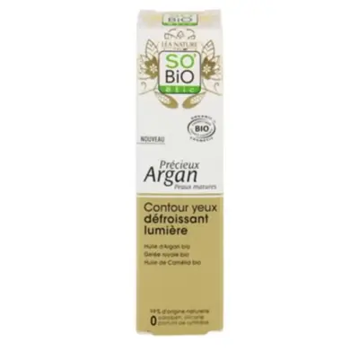 LÉa nature so bio étic Précieux Argan - Illuminating and Smoothing Eye Contour, 15 ml