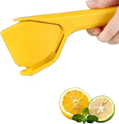 Lemon Squeezer, Lemon juicer,Effortless Manual Flat Lime Juicer Squeezer, Hand Citrus Press, Folds Design For Saving Space St...