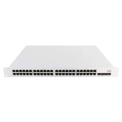 Cisco MS210-48LP-HW | Meraki MS210 Series MS210-48LP 48 x RJ-45 Ports PoE+ 10/100/1000Base-T + 4 x SFP Uplinks Ports Layer 2 ...