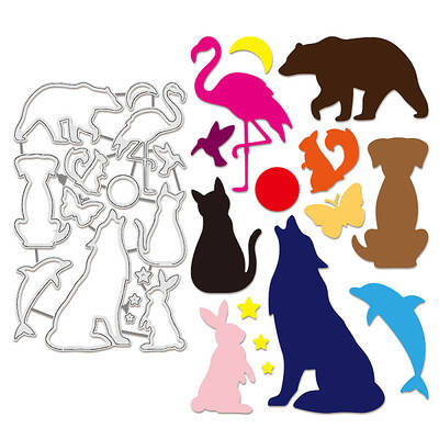 Animal Carbon Steel Cutting Dies Stencils