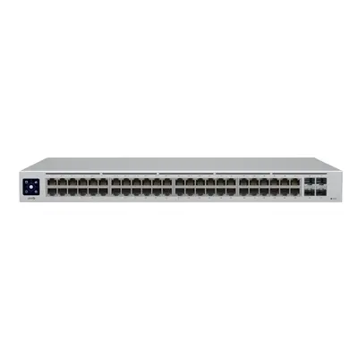 USW-48-POE-195W Ubiquiti 48-Ports Layer 2 PoE Switch with Silent Fanless Cooling System