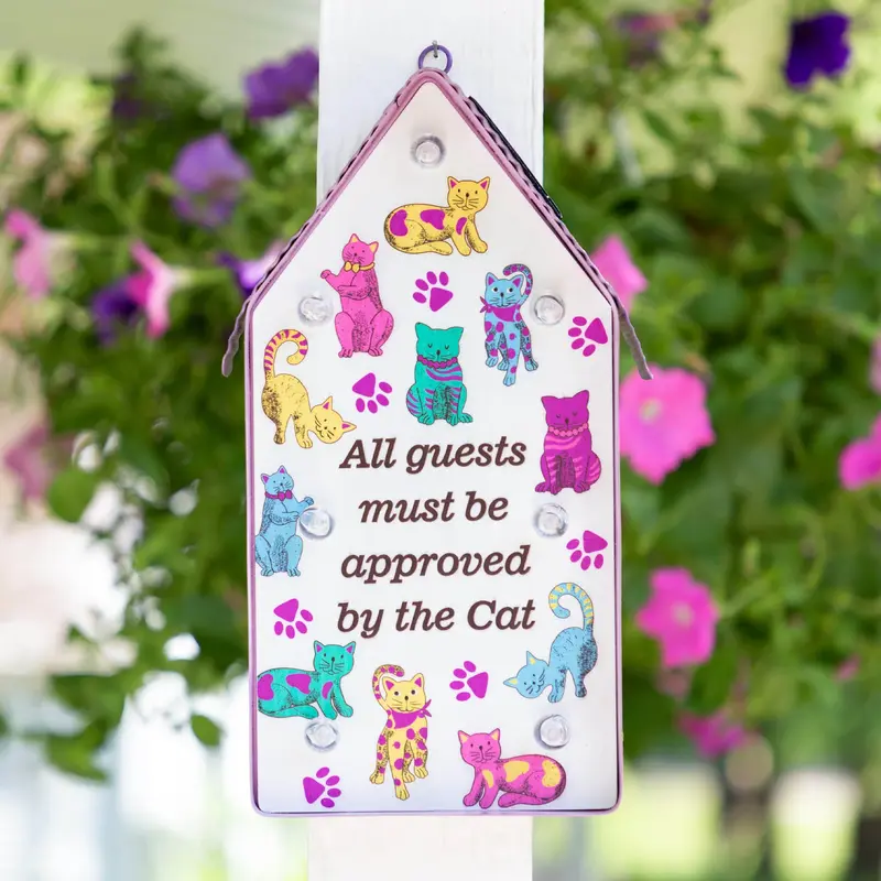 All Guests Solar Light - Cat