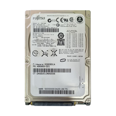 486889-001 HP 320GB 7200RPM SATA 3Gb/s 16MB Cache 2.5-inch Hard Drive