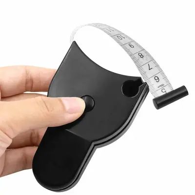 Y-shaped Handle Telescopic Tape Measure, Portable Tape Measure Ergonomically Designed for Precise Measurement of Fitness Wais...