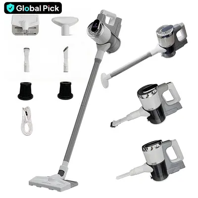 8-in-1 Cordless Vacuum Cleaner, 28Kpa Powerful Suction, 380W Powerful Brushless Motor, Lightweight Handheld Vacuum Cleaner, 3...