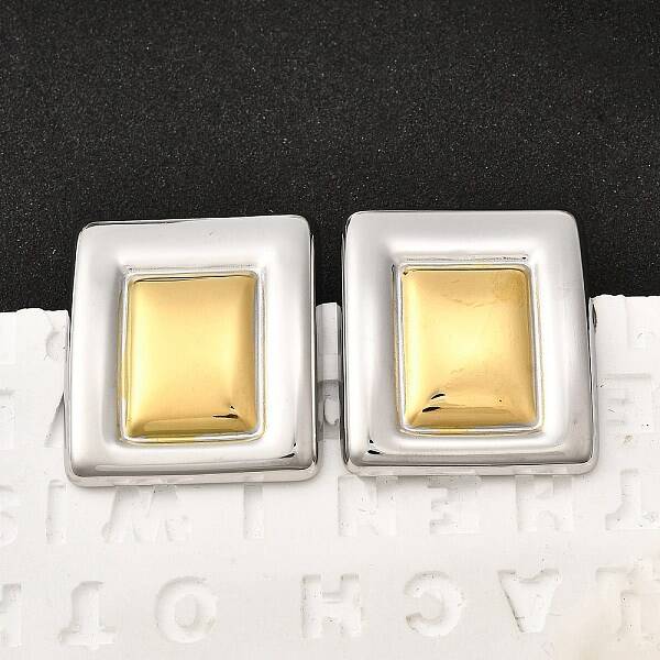 304 Stainless Steel Stud Earrings