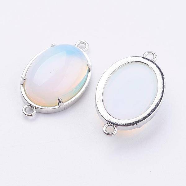 Brass Opalite Links connectors
