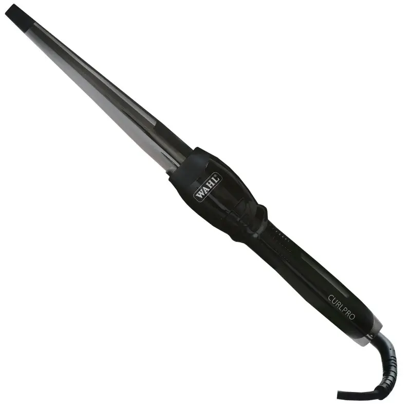 Wahl Pro E - Conical curling iron for hair styling with titanium coating