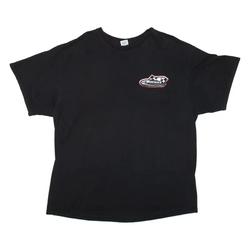 DELTA Bickel Race Cars Mens T-Shirt Black USA 2XL