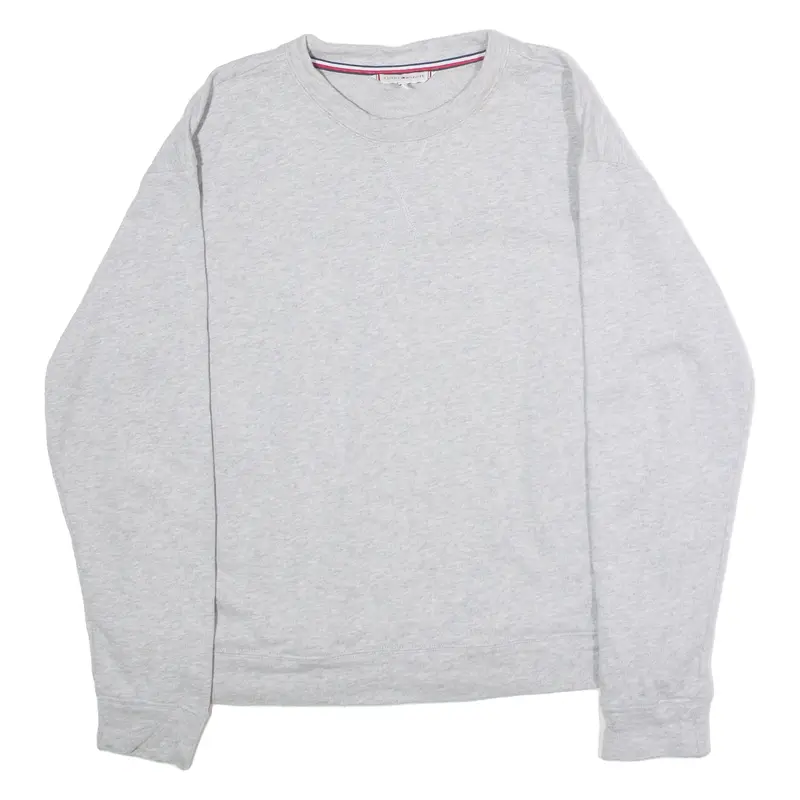 TOMMY HILFIGER Mens Sweatshirt Grey Crew Neck L