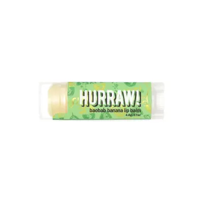 Hurraw! Banana Baobab Lip Balm 4.30 g