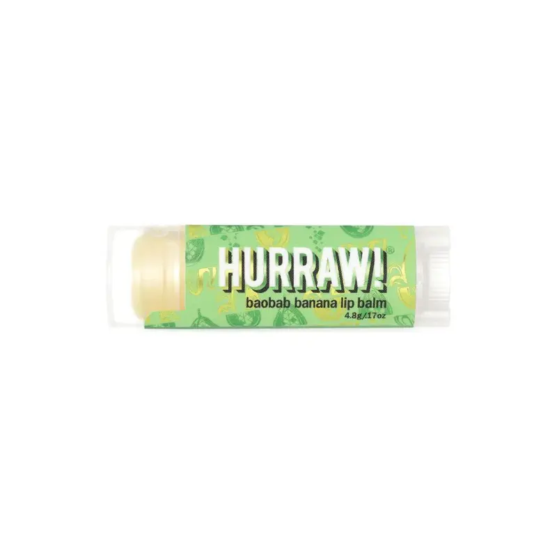 Hurraw! Banana Baobab Lip Balm 4.30 g