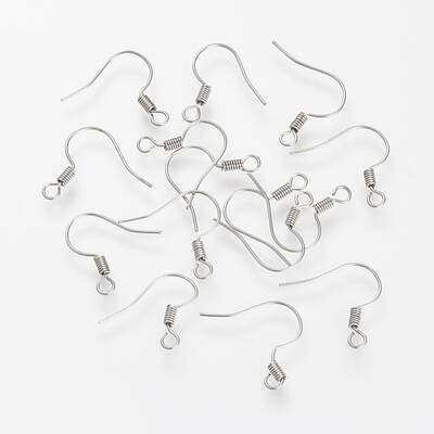 Tarnish Resistant 304 Stainless Steel Earring Hooks