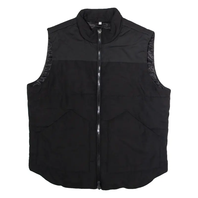 ARMANI JEANS Insulated Mens Gilet Black L