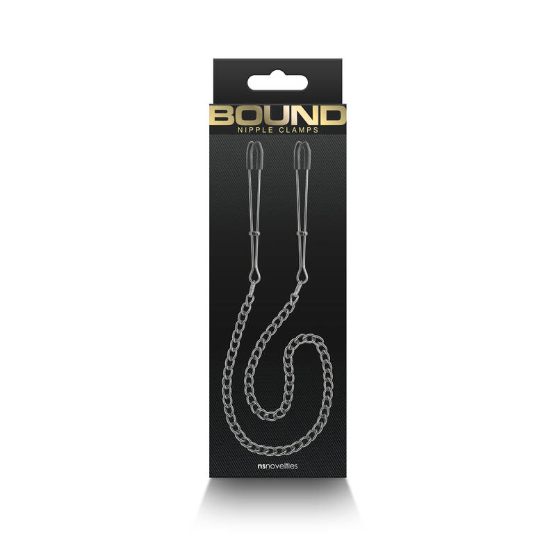Bound - Nipple Clamps - Dc3 - Gunmetal