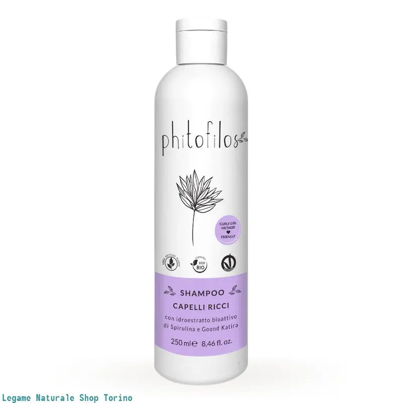Phitofilos Curly Hair Shampoo, 250 ml