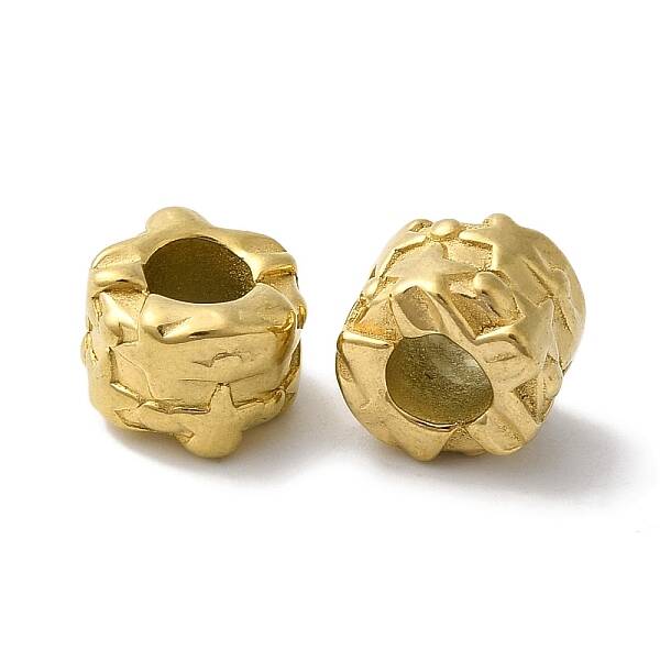 304 Stainless Steel European Beads