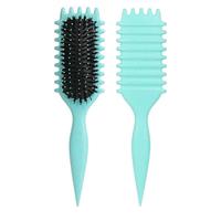 Curl Defining Brush 2025 for Men & Women - Reduces Pulling & Curl Separation, Ideal for Combing and Shaping Curly Hair. Hairc...