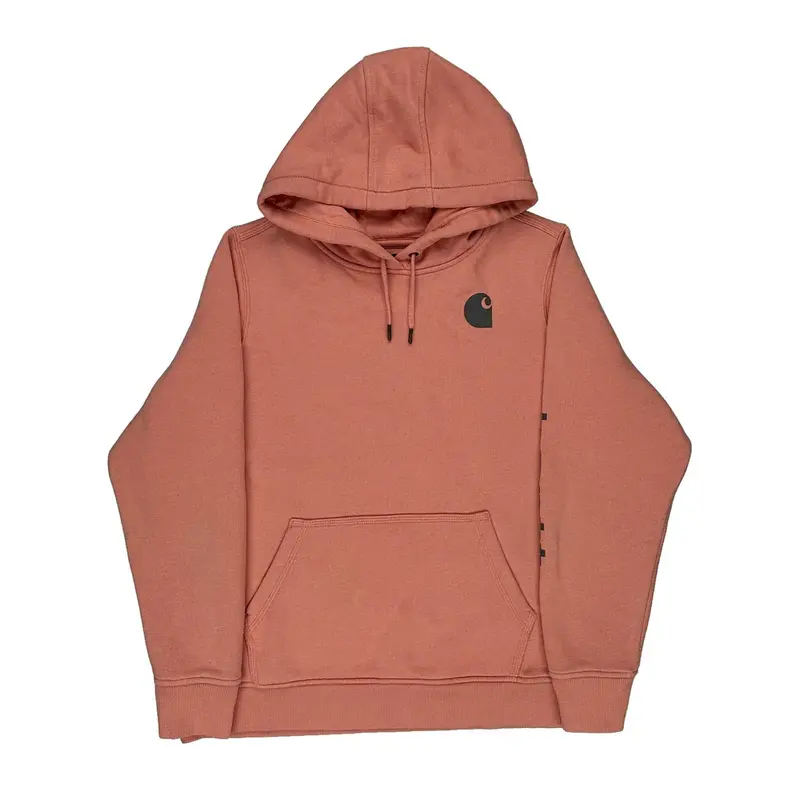 Carhartt Hoodie - XL Pink Cotton Blend | Size: x-large