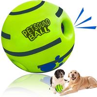 Pet Sound Toy Ball, 1 Count Silicone Dog Treats Dispenser Ball, Interactive Dog Training Ball, Pets Interactive Toy, Fun Indo...
