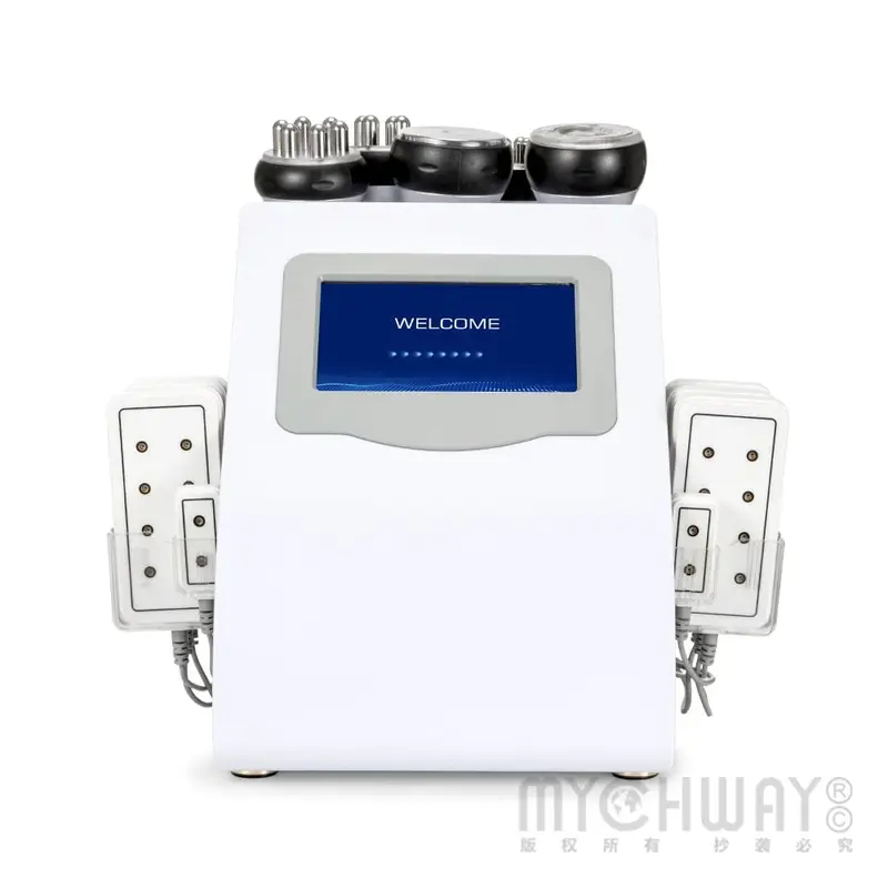 6 In 1 80k Cavitation Machine With Vacuum Radiofrequency For Body Contouring