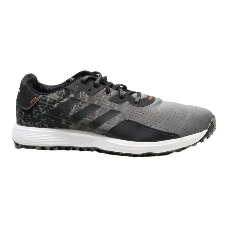 ADIDAS Sneaker Trainers Grey Synthetic Mens UK 10