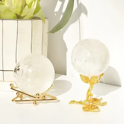 White Crystal Sphere ,No size, sold in kilograms.