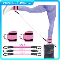 Ankle Resistance Bands, Ankle Bands for Working Out with Cuffs, Resistance Bands for Leg Butt Training Workout Equipment for ...
