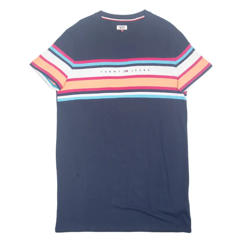 TOMMY HILFIGER Tommy Jeans Mens T-Shirt Blue L