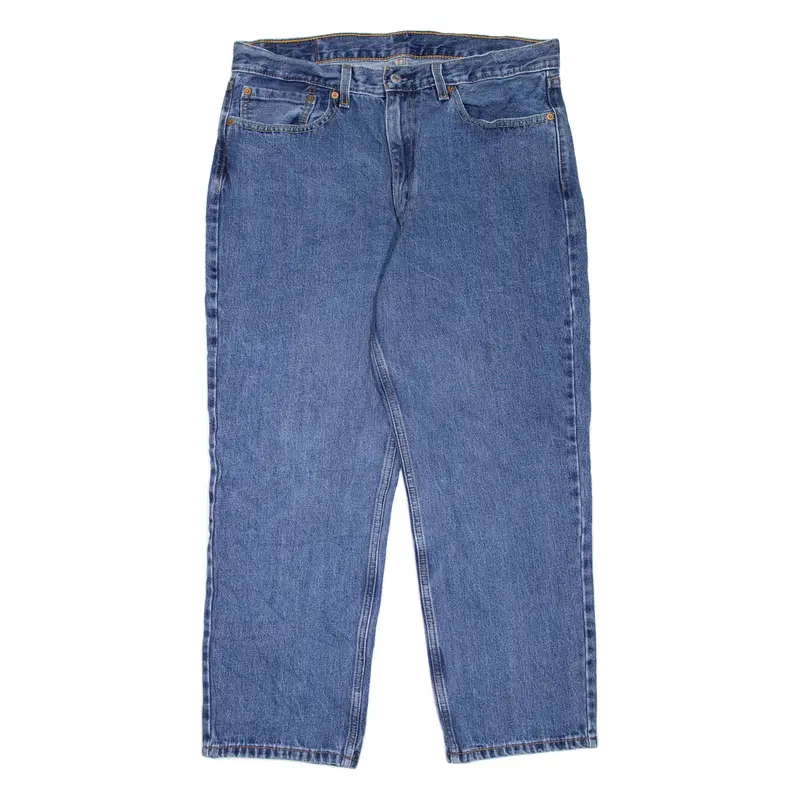 LEVI'S 550 Jeans Mens Blue Relaxed Tapered W36 L29