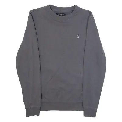 ALL SAINTS Mens Sweatshirt Grey XS