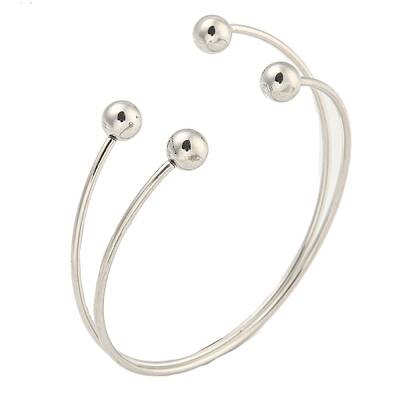 Non-Tarnish 304 Stainless Steel Wrap Cuff Bangle for Women