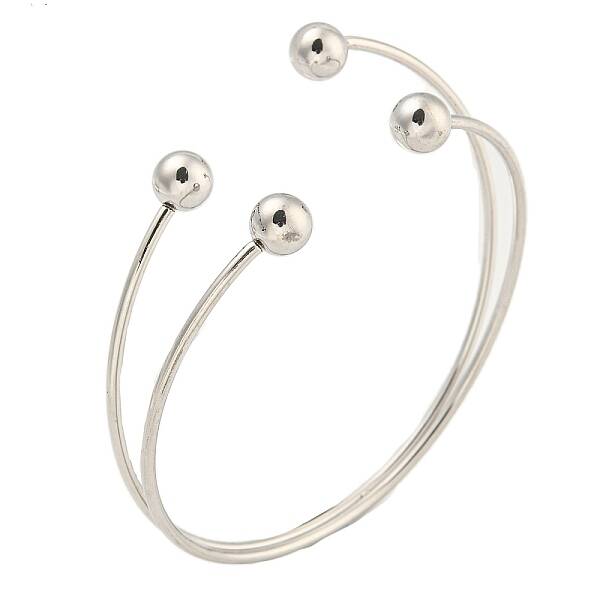 Non-Tarnish 304 Stainless Steel Wrap Cuff Bangle for Women