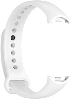 4Wrist Cinturino In Silicone Per Xiaomi 9 E 8 - Bianco