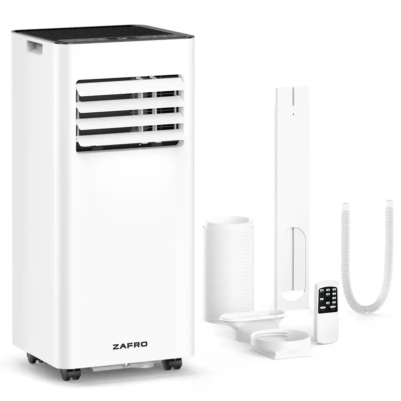 ZAFRO Portable Air Conditioners, 4 Modes Portable AC Unit with Fast Cooling/Energy Saving/Remote Control/24Hrs Timer for Bedr...