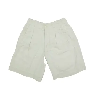AMERICAN EAGLE Chino Shorts Cream Regular Womens S W28