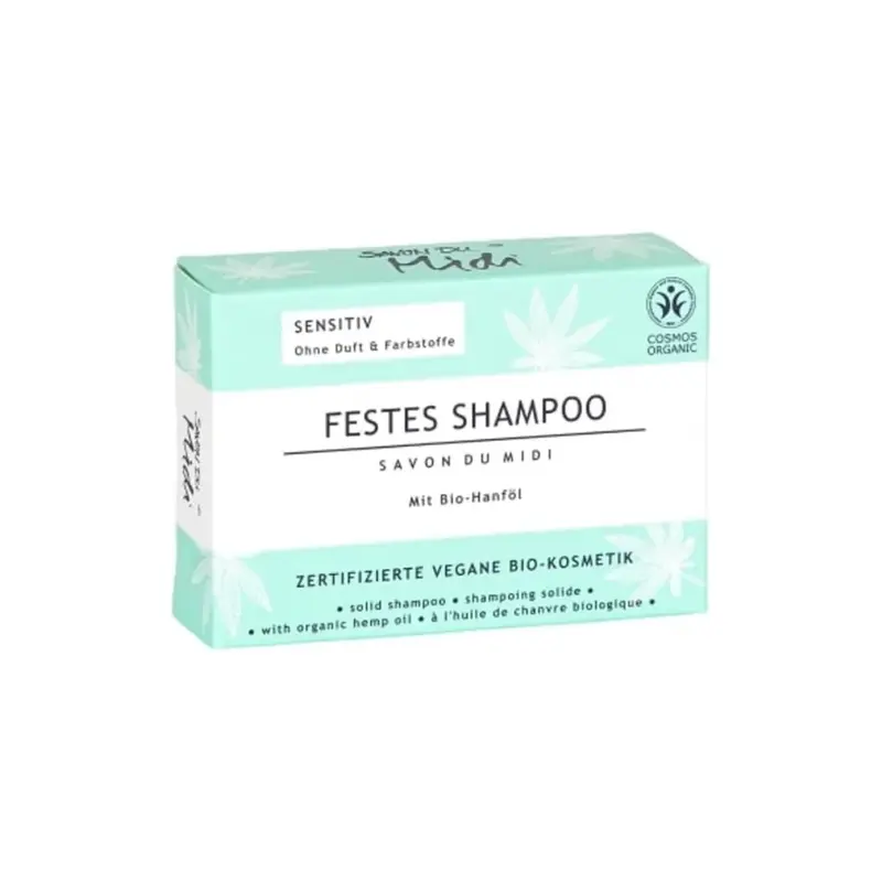 Savon du midi Solid Shampoo Sensitive, 85 g