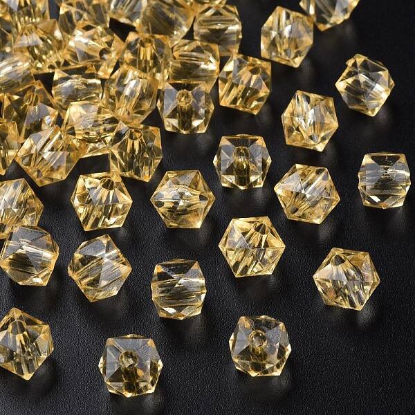 Transparent Acrylic Beads