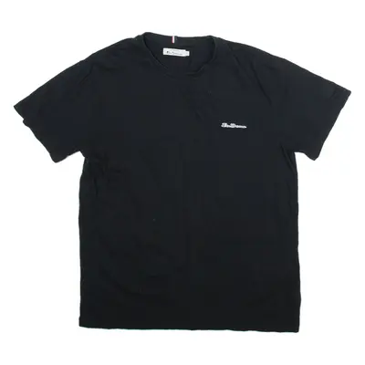 BEN SHERMAN Mens T-Shirt Black L