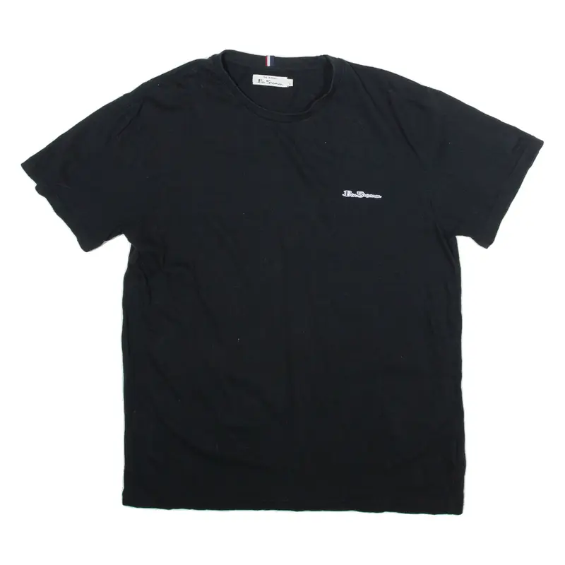 BEN SHERMAN Mens T-Shirt Black L