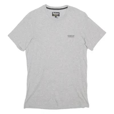 BARBOUR Mens T-Shirt Grey S