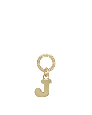 One Love Initial Charms | Metal Color: Gold | Style: J
