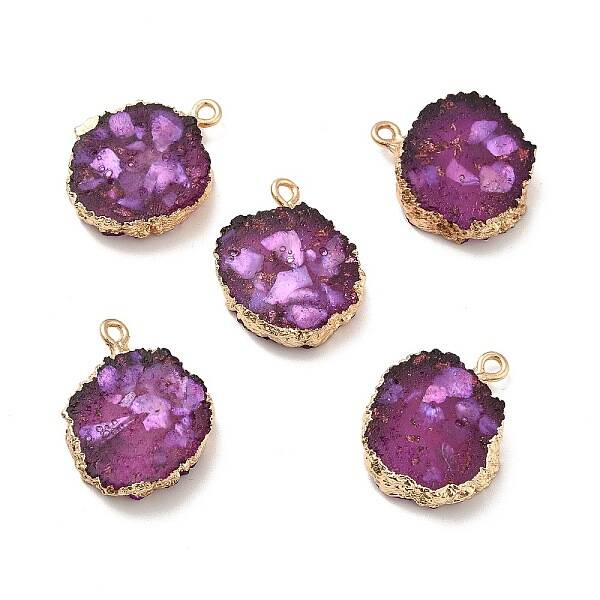 Transparent Resin Pendants