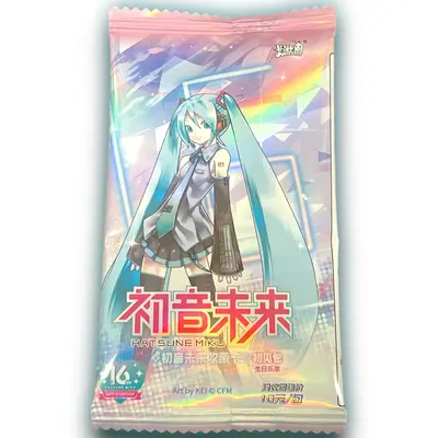 Hatsune Miku - Tier 4 - Wave 1 - New Sealed Trading Card - Booster Pack - Qty 1