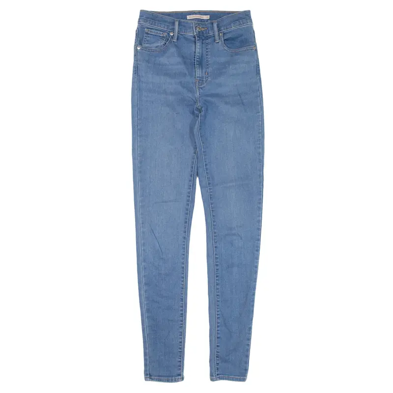 LEVI'S Mile High Jeans Blue Denim Slim Skinny Womens W26 L32