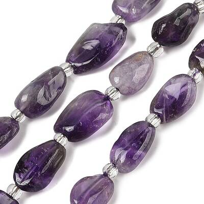 Natural Amethyst Beads Strands